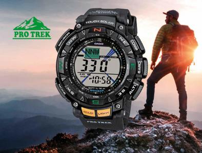 Casio GBD-H1000-4A1ER Solar Smartwatch Hartslagsensor rood